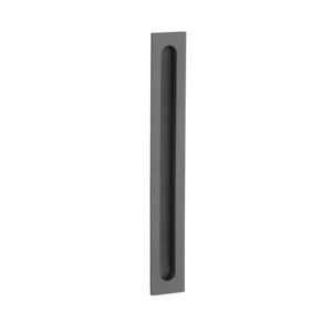 Zwarte schuifdeurkom 239 - rechthoekig 245x35mm