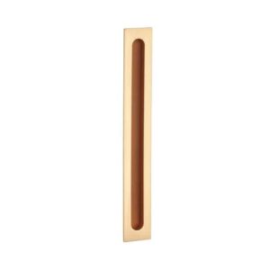 Schuifdeurkom 239 - rechthoekig 245x35mm mat goud