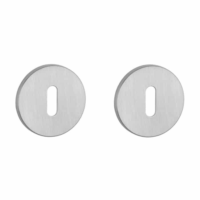 Aprile Prestige sleutelrozetten Ø52x5mm geborsteld Chroom