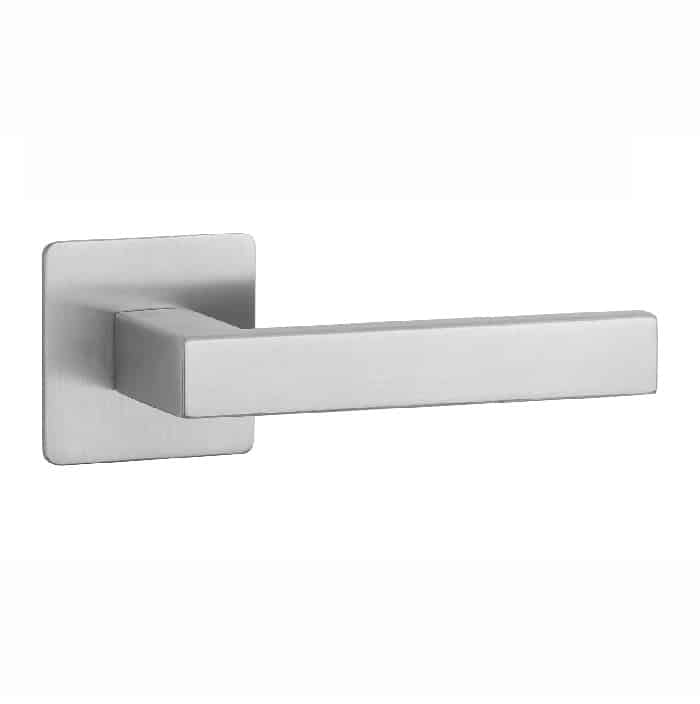 RVS deurkrukken KVADRAT 1760 ultra dun 3mm