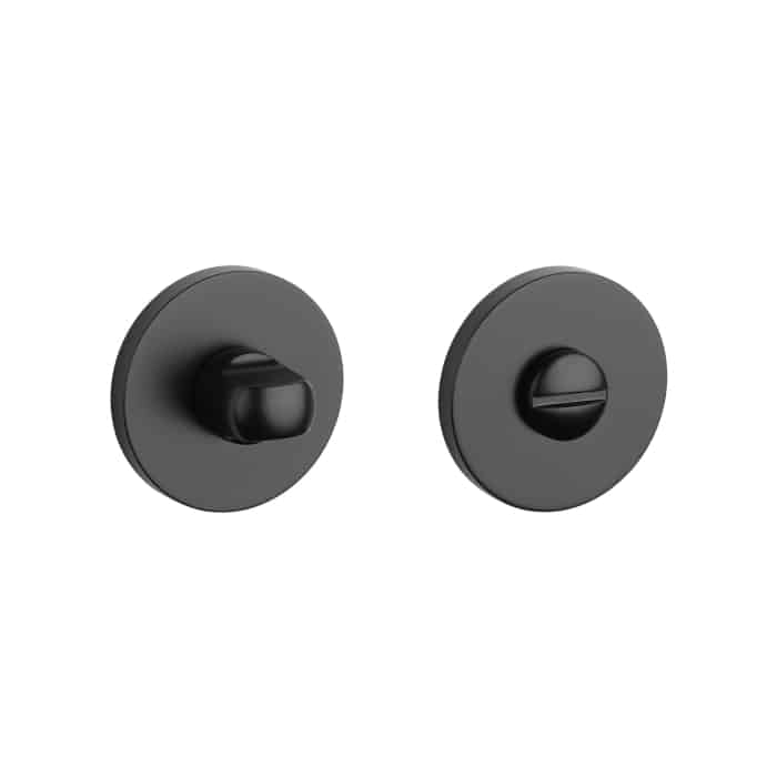 Stile WC garnituur Ø53x7mm zwart