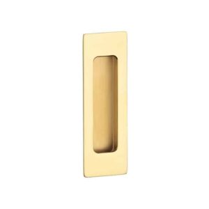 Schuifdeurkom 1716 - rechthoekig 120x40mm - Goud PVD