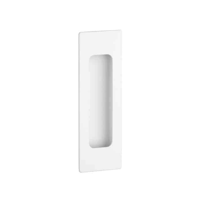 Witte schuifdeurkom 1716 - rechthoekig 120x40mm
