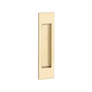 Schuifdeurkom 7039 rechthoekig - goud gepolijst PVD 152x39mm