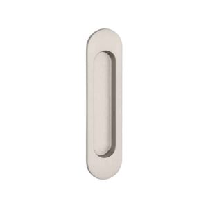 Schuifdeurkom 7040 ovaal - nikkel 152x39mm