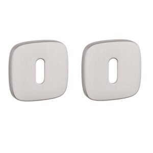 APRILE sleutelrozetten 52x52x7mm afgerond-nikkel
