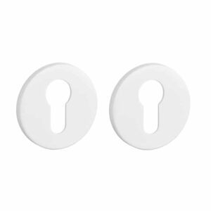 Aprile Prestige cilinderrozetten Ø52x5mm wit