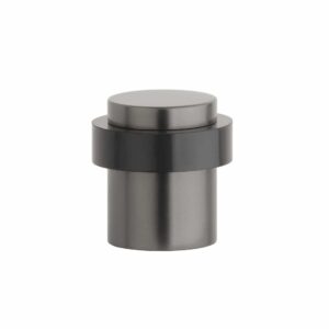 STERK deurstopper 1718 vloer Ø38x40mm - basalt PVD