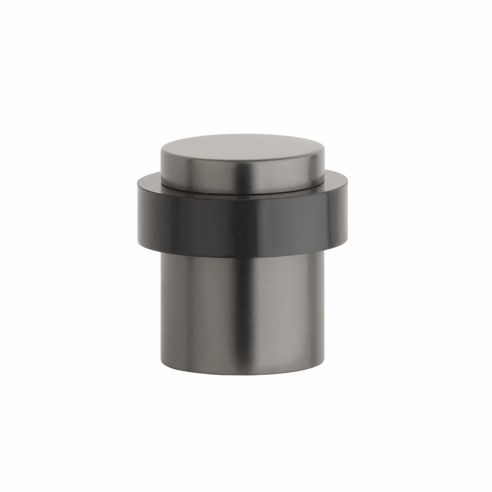STERK deurstopper 1718 vloer Ø38x40mm - basalt PVD