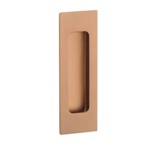 Schuifdeurkom 1716 - rechthoekig 120x40mm - koper PVD
