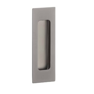 Schuifdeurkom 1716 - rechthoekig 120x40mm - basalt PVD
