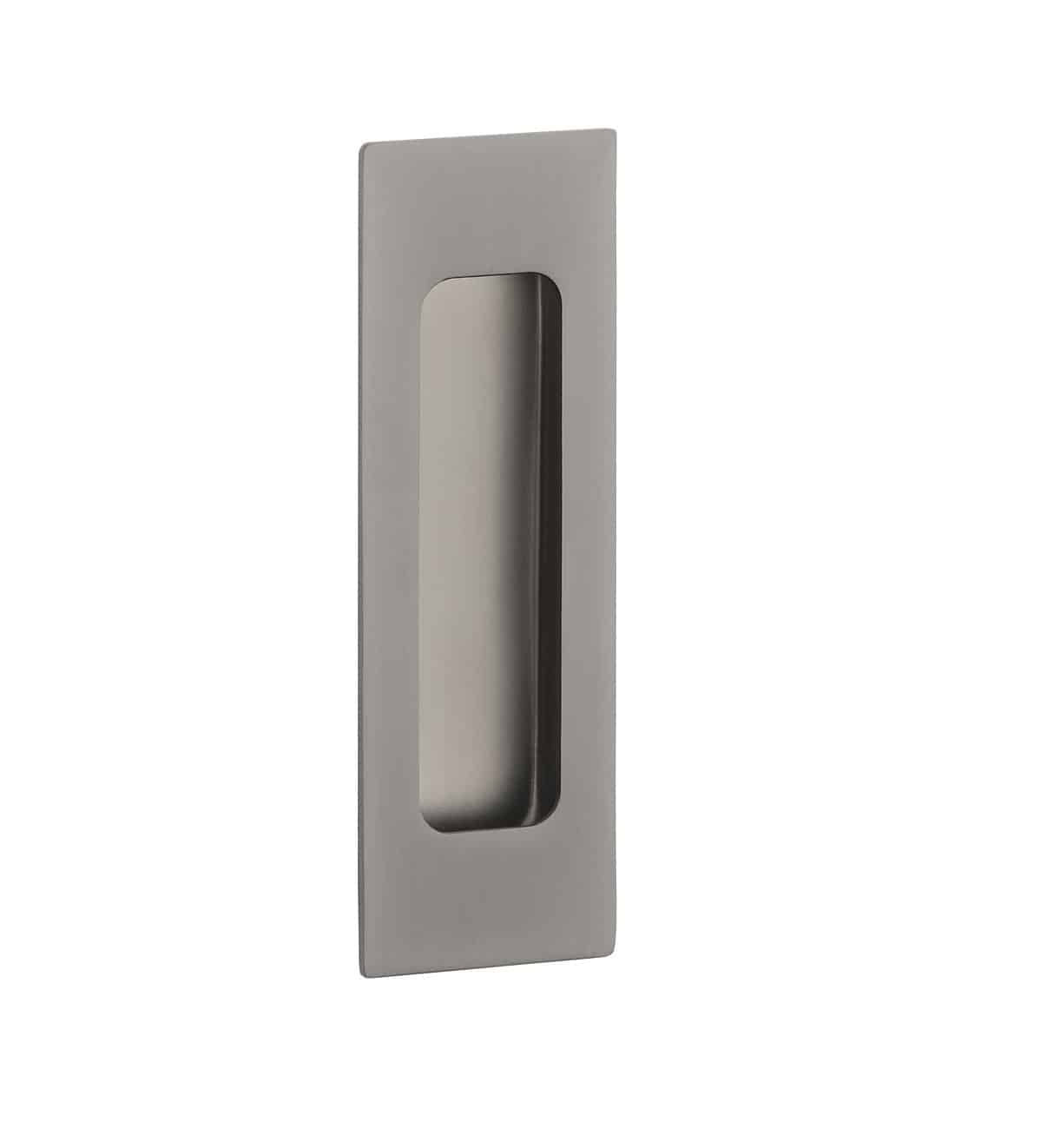 Schuifdeurkom 1716 - rechthoekig 120x40mm - basalt PVD
