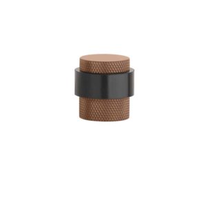 Sterk deurstopper 1722 vloer Ø30x30mm koper PVD