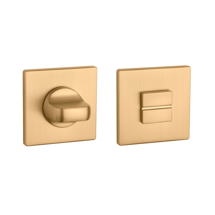 Aprile Prestige WC garnituur 52x52x5mm mat goud