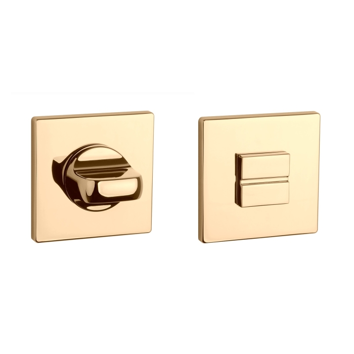 Aprile Prestige WC garnituur 52x52x5mm goud gepolijst