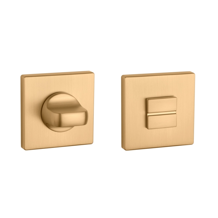 Aprile Premium WC garnituur 52x52x7mm mat goud