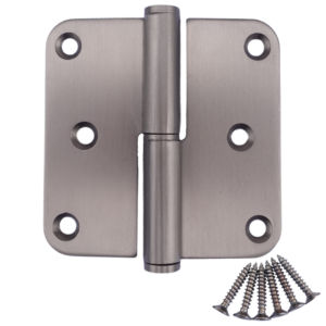 RVS Paumelle 80x80x2,5mm - Basalt PVD
