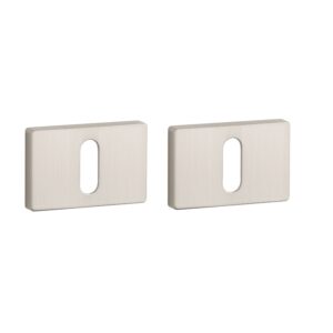 Aprile Prestige sleutelrozetten 50x33x7mm nikkel