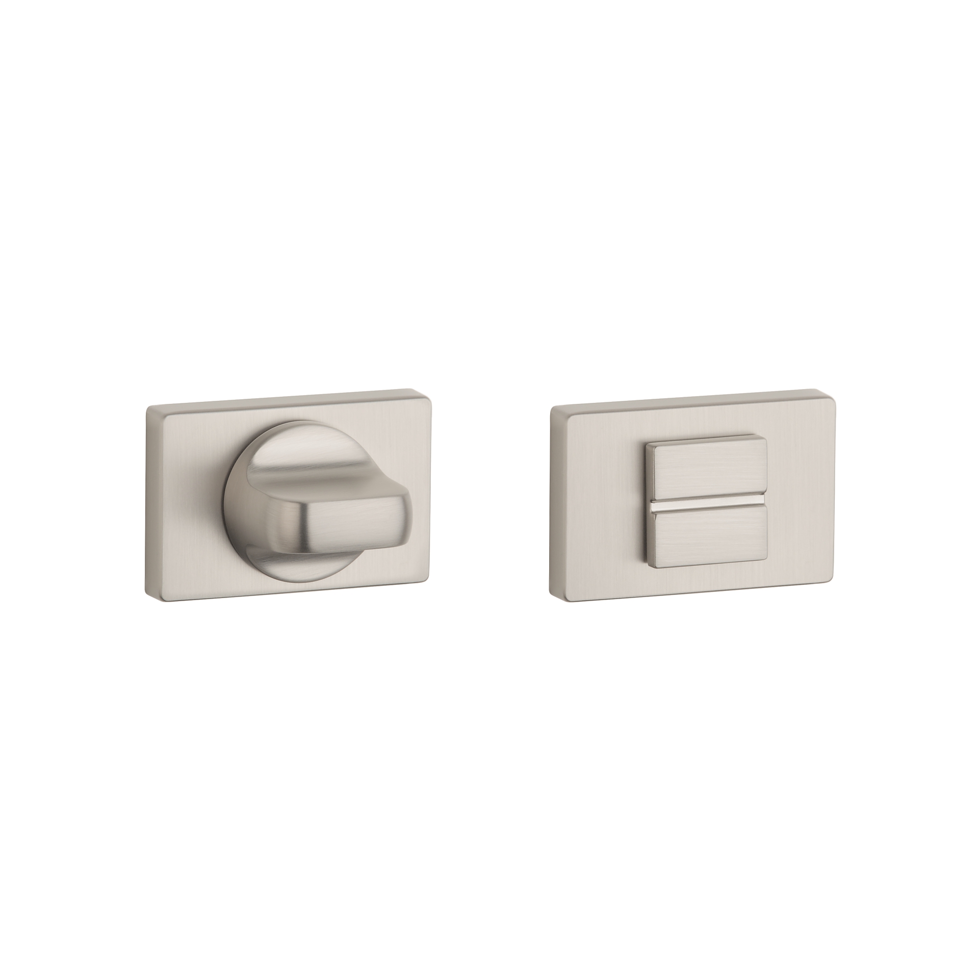 Aprile Prestige WC garnituur 50x33x7mm nikkel
