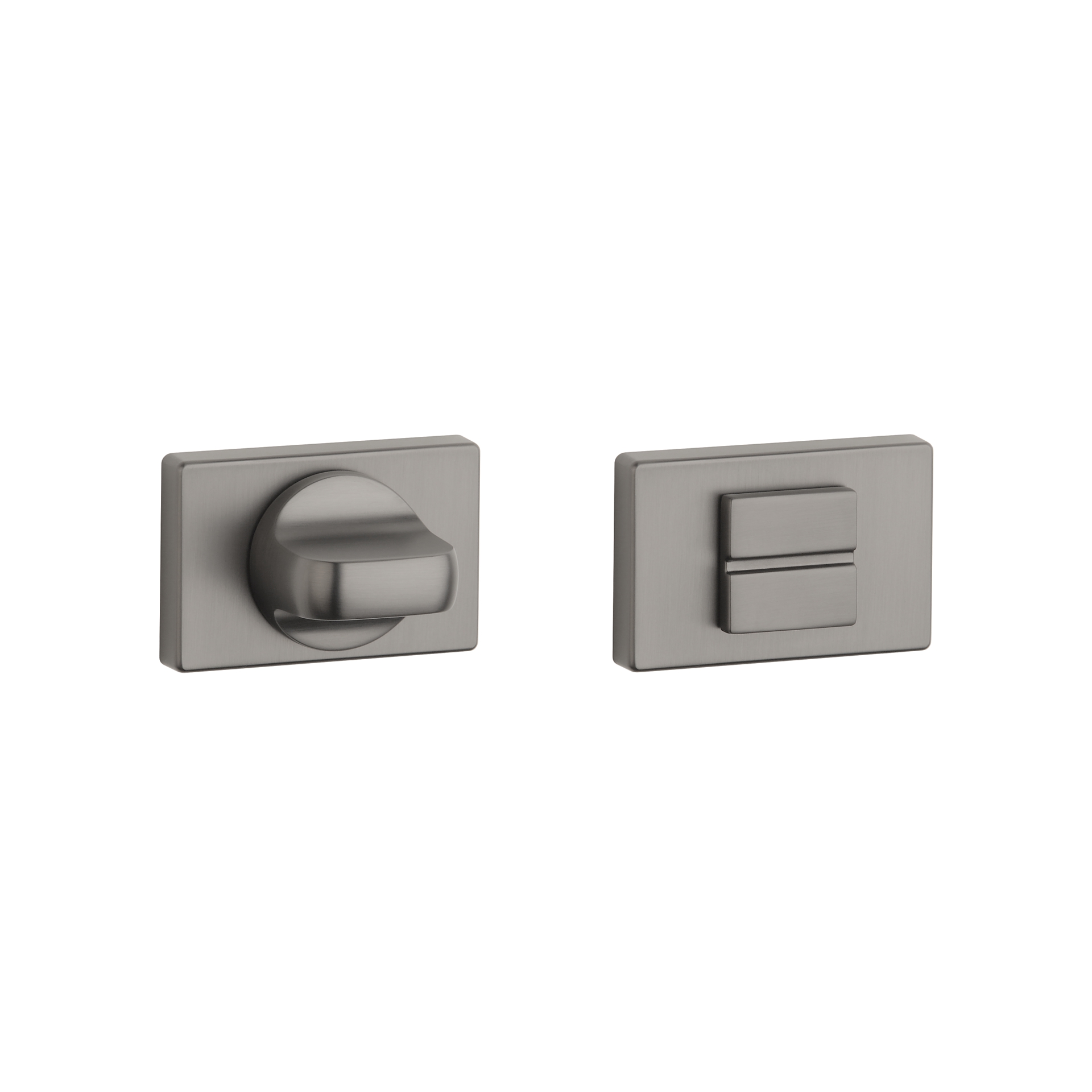 Aprile Prestige WC garnituur 50x33x7mm grafiet