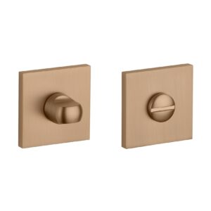Stile WC garnituur 53x53x7mm - licht bruin
