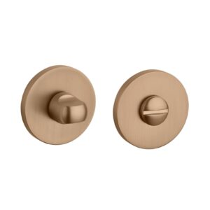 Stile WC garnituur Ø53x7mm - licht bruin