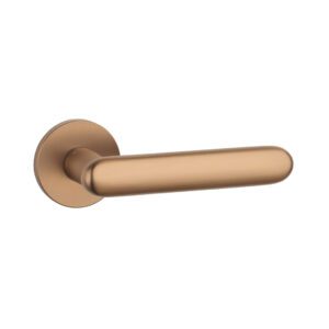 Stile deurklink Larka Rosette - licht bruin